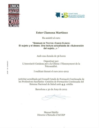 EL SUBJECTE I EL DESIG: SEMINARI ACCEP